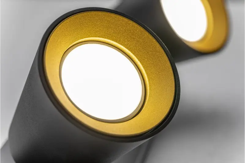 Dekor Elli nowoczesna czarna lampa sufitowa z 2 źródłami światła 4557