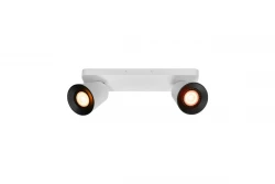 Decor Elli nowoczesna biała lampa sufitowa z 2 źródłami światła 4489