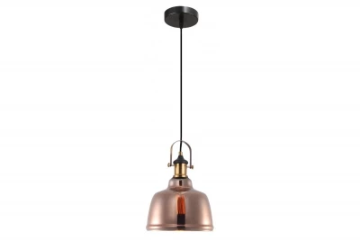 Decor Muscari II lampa wisząca w miedzianym kolorze w metalicznym wykonaniu i mosiężnym uchwytem na lampę 3787