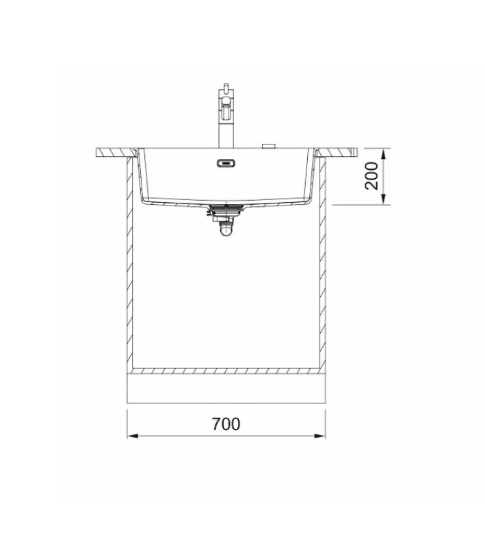 Franke Maris MRG 110-62 Fragranite Onyx zlew podblatowy