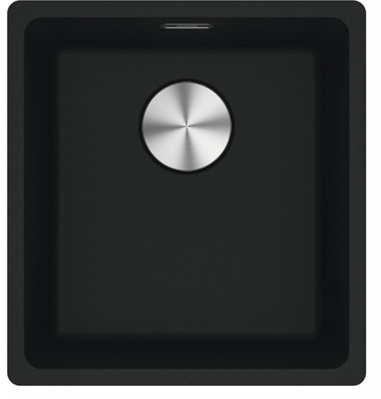 Franke Maris MRG 210-37 Fragranite matowy czarny zlewozmywak montowany płasko