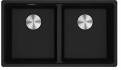Franke Maris MRG 220-35-35 Fragranite onyx podwójny zlew wpuszczany w blat