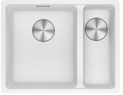 Franke Maris MRG 160-34-15 Fragranite Polar White zlew Lewy montaż podszafkowy