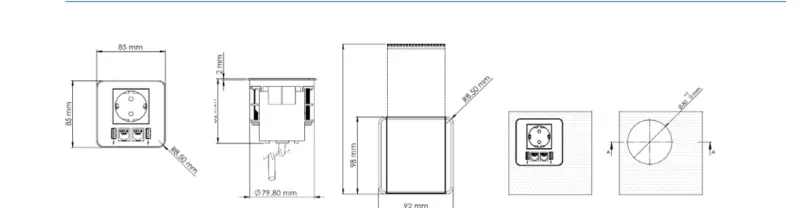 Indux Flip mat wit randaarde inbouw Stopcontact met 2xUSB A, 1xRJ45 en HDMI aansluiting 1208957919

Przełącznik Indux Flip matowy biały z uziemieniem do zabudowy z 2xUSB A, 1xRJ45 i złączem H