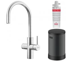 Franke Maris water hub 4L bojler 3-w-1 z dotykową elektroniczną baterią do wrzącej wody ze stali nierdzewnej z zestawem mieszającym waterhub 1208957943.