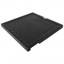 Aquadesign Unix ociekacz grnitowy 35x35cm czarny 1208958214