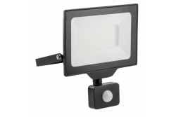 Reflektor LED G-TECH z czujnikiem ruchu, 50W, 5000lm, AC220-240V, 50/60 Hz, PF>0,9, RA>80, IP65, 120°, 4000K, czarny 1208959178