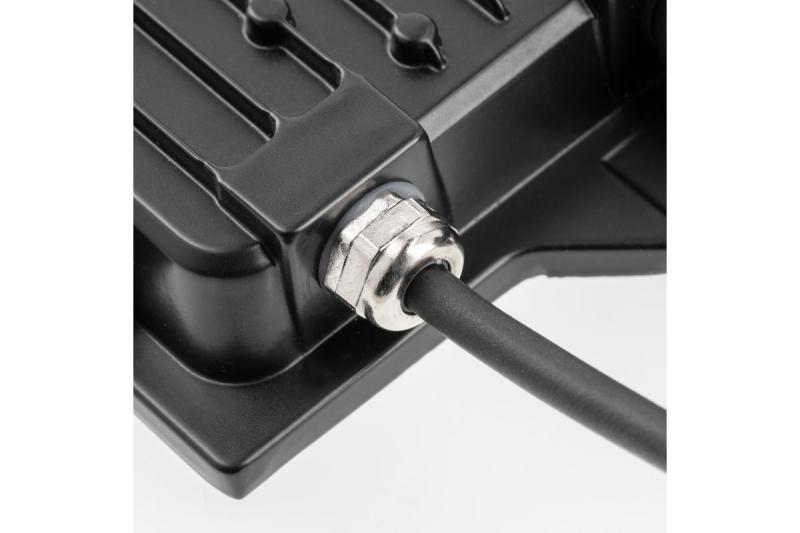 Reflektor LED G-TECH z czujnikiem ruchu, 50W, 5000lm, AC220-240V, 50/60 Hz, PF>0,9, RA>80, IP65, 120°, 6000K, czarny 1208959179