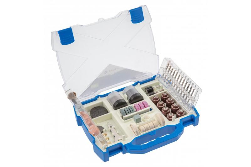 Hoegert Zestaw części zamiennych do mini szlifierki, 155 sztuk. 1208960202