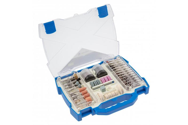 Hoegert Zestaw części zamiennych do mini szlifierki, 155 sztuk. 1208960202