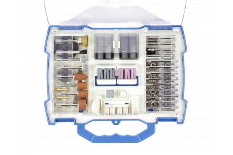 Hoegert Zestaw części zamiennych do mini szlifierki, 155 sztuk. 1208960202