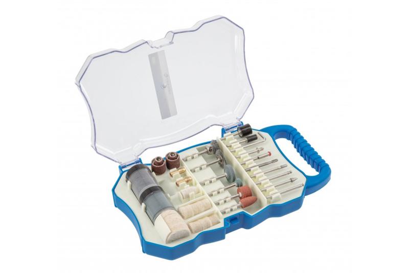 Hoegert Zestaw części zamiennych do mini szlifierki, 71 sztuk. 1208960203