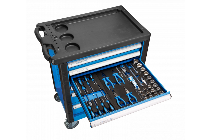 Hoegert Skrzynka na narzędzia 171 sztuk 1208962011