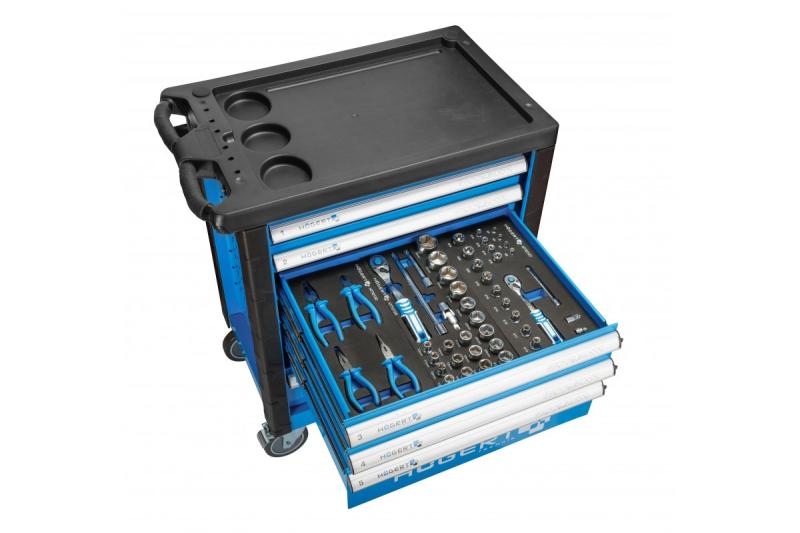 Hoegert Skrzynka na narzędzia 214 sztuk 1208962013