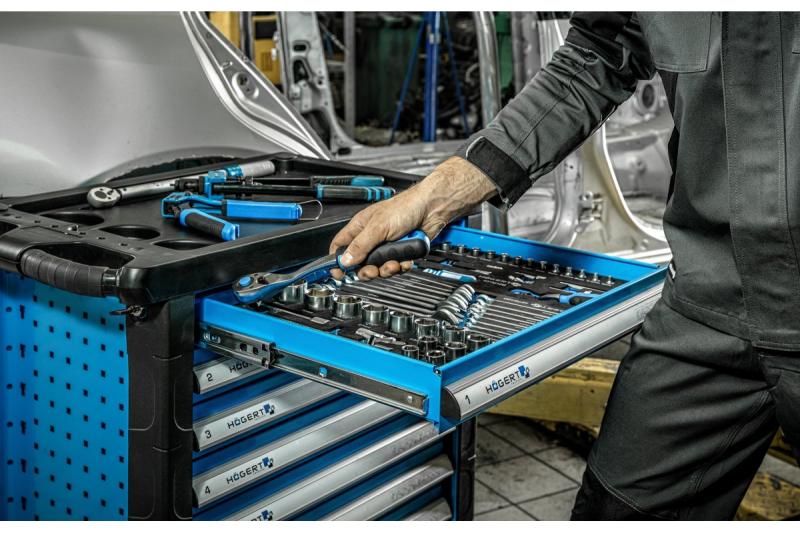 Hoegert Skrzynka na narzędzia 252 elementy 1208962014