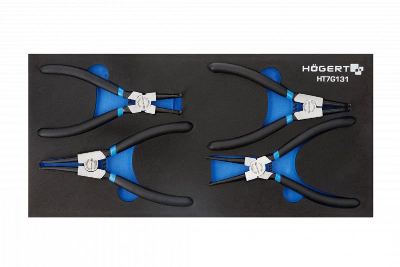 Zestaw szczypiec do sprężyn Hoegert inl wkładka 1208962041