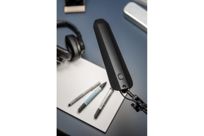 Dekoracyjna lampa biurkowa Architecto 8W 600lm.AC220-240V 4000K PF>0 5 3-stopniowe ściemnianie RA>80 Czarna 1208962478