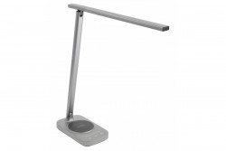 Lampa biurkowa Decor Bressi 8W 450lm AC220-240V 3-CCT Bezprzewodowe ładowanie USB PF>0,5 RA>80 Szary 1208962480