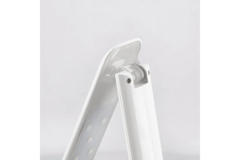 DecoLampa stołowa GALACTIC LED 5W 240lm AC220-240V 50/60Hz zmienne kolory (3000K 4000K 6000K) kalendarz alarm termometr biała obudowa. 1208962484