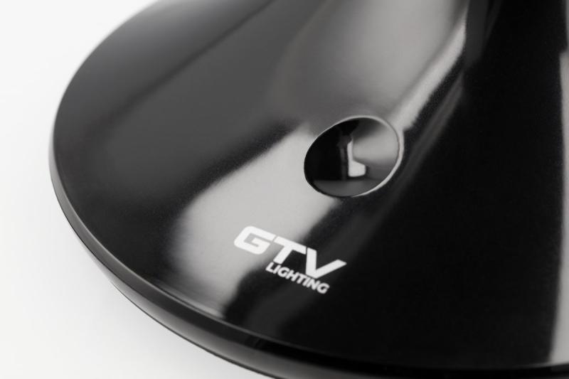 Dekoracyjna Lampka Biurkowa Halley 8 W 500 lm.AC220-240V 4000K PF>0,5 3-stopniowe ściemnianie PF>0,5 RA>80 czarna 1208962489