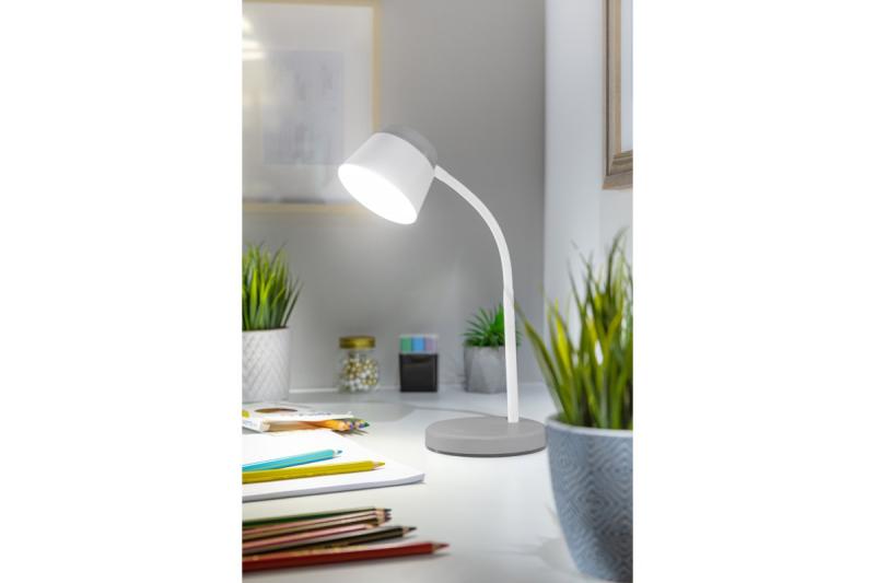 Dekoracyjna lampa biurkowa Helin 6W 350lm AC220-240V 3-CCT PF> 0,5 RA>80 Szary 1208962491