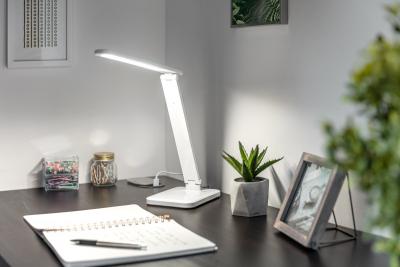 Dekoracyjna lampa biurkowa LED HIKARI 6W 400lm AC220-240V 50/60Hz CCT biała 1208962494