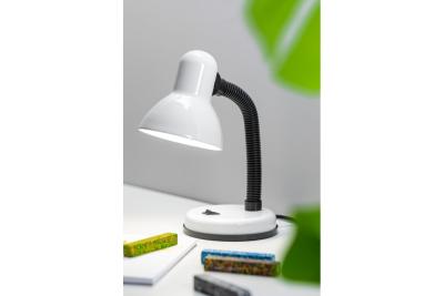 Dekor RIO Lampa biurkowa E27 max. 40W 220-240V biała 1208962509