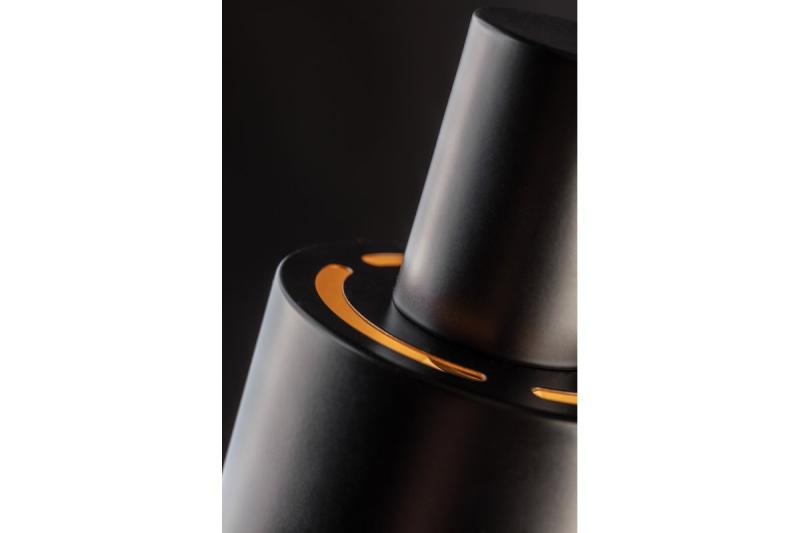 Lampa biurkowa Decor SELVIA II 5570 max. 250V 50/60Hz 1*E14 max. 25 W śr. 10 cm IP20 czarna/złota. 1208962513