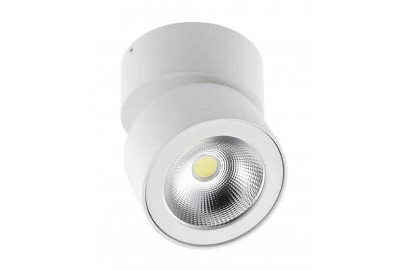 Dekoracyjna oprawa LED BIAŁA 15W 1500lm AC220-240V 50/60 Hz PF> 0.5 Ra≥80 IP20 IK06. 36° 4000K okrągła biała. 1208962667