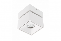 Dekoracyjna oprawa LED BIANCO 8W 680lm AC220-240V 50/60 Hz PF>0,9 Ra≥80 IP20 IK06 36° 4000K kwadratowa biała. 1208962669