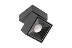 Dekoracyjna oprawa LED BIANCO 8W 680lm AC220-240V 50/60 Hz PF>0 9 Ra≥80 IP20 IK06 36° 4000K kwadratowa czarna. 1208962670