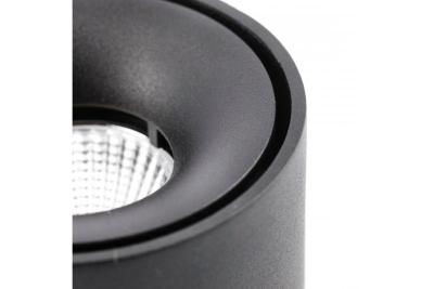 Dekoracyjne oprawa LED BIANCO 8W 680lm AC220-240V 50/60 Hz PF>0,9 Ra≥80 IP20 IK06 36° 4000K okrągła czarna. 1208962672