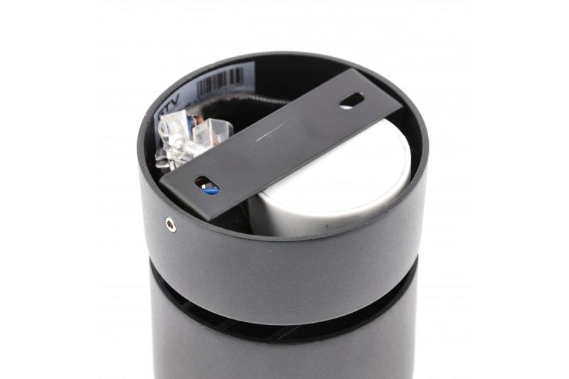 Dekoracyjne oprawa LED BIANCO 8W 680lm AC220-240V 50/60 Hz PF>0,9 Ra≥80 IP20 IK06 36° 4000K okrągła czarna. 1208962672