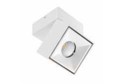 Dekoracyjna 'LED oprawa bianco CCT 8W 680lm AC220-240V 50/60 Hz Ra≥80 IP20 36° 2700/3300/4000K kwadratowa biała' 1208962675