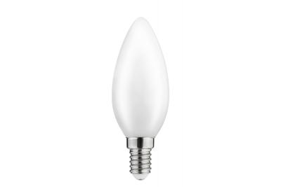 Światło LED, PÓŁPRZEZROCZYSTY ŻARÓWKA, C35, 4000K, E14, 4W, 420lm, AC220-240V/50-60Hz, RA>80, 360° 1208962691