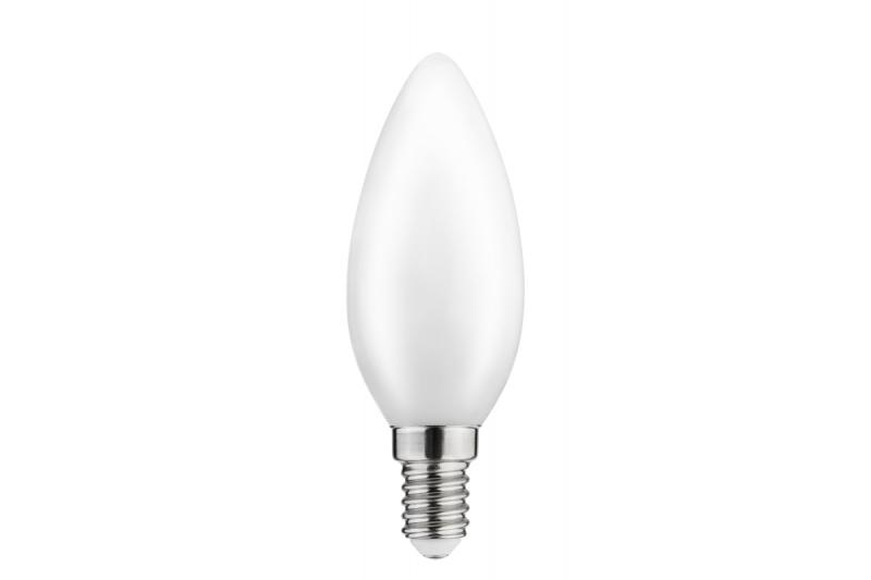 ŹRÓDŁO ŚWIATŁA LED, FILAMENT MLECZNY, A-G, C35, 4000K, E14, 4,0W, AC220-240V, 360°, 420lm, 44mA 1208962694