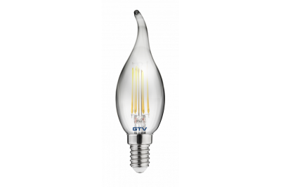 Dekoracyjne światło LED, FILAMENT, C35L, 27006, E14, 4W, 240lm, AC220-240V/ 50-60Hz, RA>80, 360° 1208962696