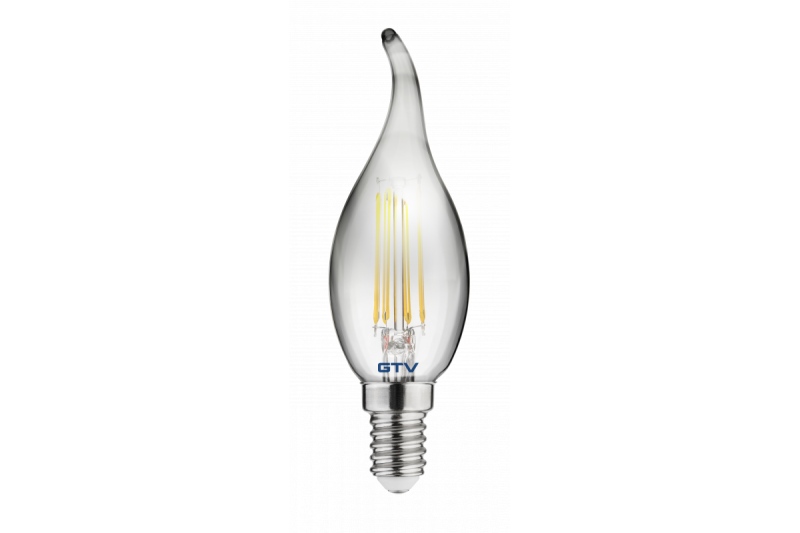Dekoracyjne światło LED, FILAMENT, C35L, 27006, E14, 4W, 240lm, AC220-240V/ 50-60Hz, RA>80, 360° 1208962696