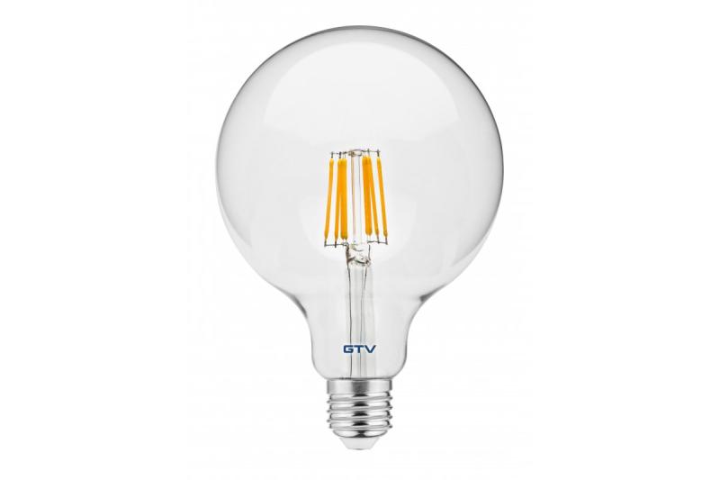 Światło LED, FILAMENT, G125, 4000K, E27, 8W, 800lm, AC220-240V / 50-60Hz, RA>80, 360° 1208962765