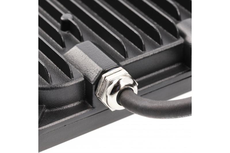 Reflektor LED iNEXT (przenośny) 30W 2400lm, PF>0,9, RA>80, IP65, 120°, 6400K, czarne ciało 1208962861