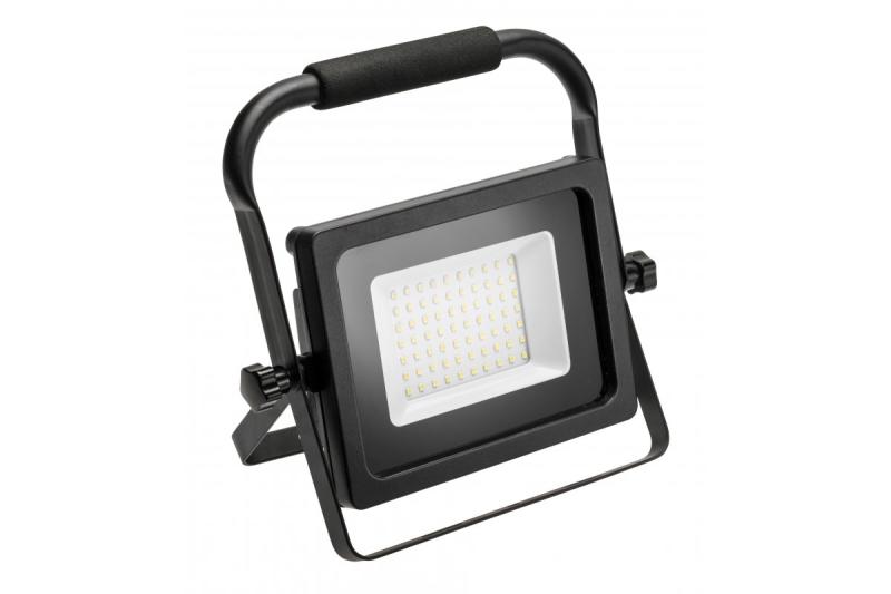 Reflektor LED iNEXT (przenośny) 50 W 4000 lm, PF>0,9, RA>80, IP65, 120°, 6400 K, czarna obudowa 1208962863