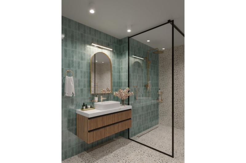 Ozdobna lampa LED Catania 600mm 12W AC220-240V 50/60Hz 4000K IP44 RA >80 960lm Chrom. 1208962886