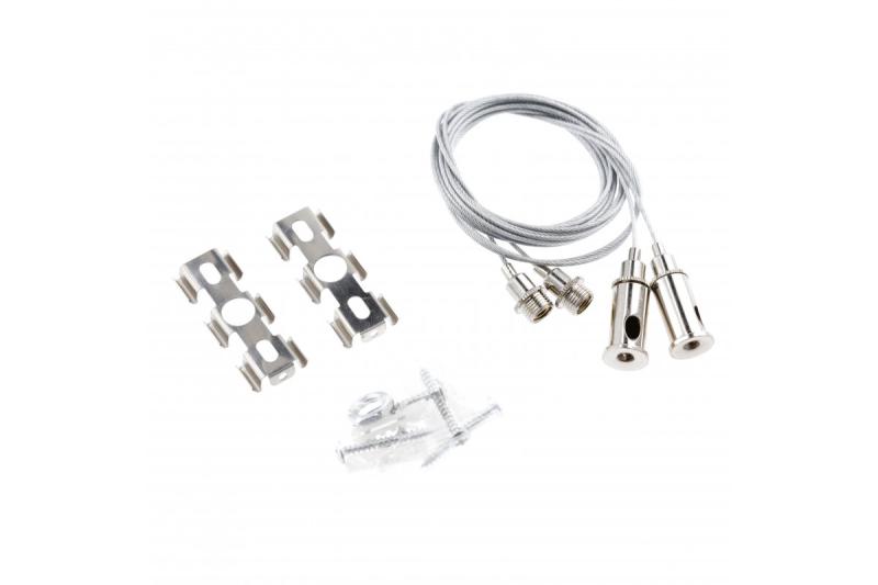 LED dekoracyjny zwieszany oprawa LIVIA 40W 3600lm AC220-240V 50-60Hz 100° RA>80 IP20 AL/PC 4000K 120cm biały. 1208962914