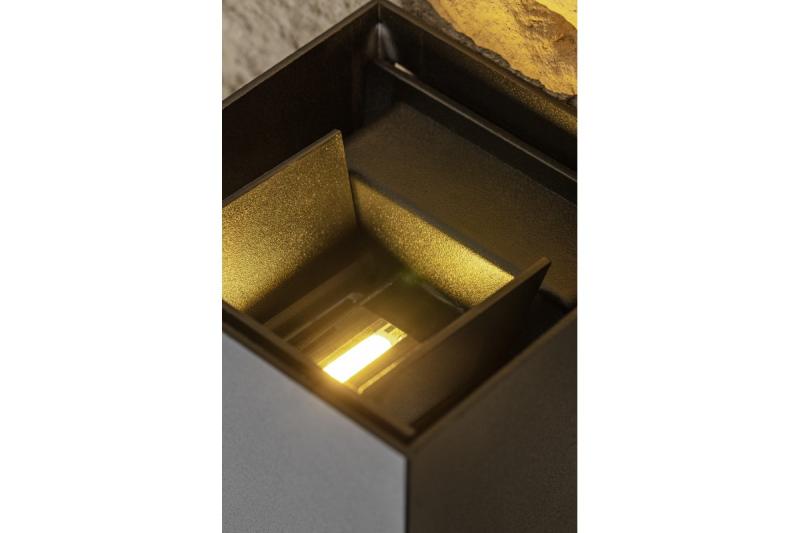 Dekor MISSOURI-K lampa LED 7W 540lm AC220-240V 50/60 Hz PF>0.5 Ra≥80 IP54 IK08 4000K kwadrat czarny. 1208962994