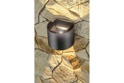 Dekoracyjna lampa MISSOURI-O LED 7W 540lm AC220-240V 50/60 Hz PF>0,5 Ra≥80 IP54 IK08 4000K okrągła czarna. 1208962996