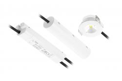 OMAHA-3 lampa awaryjna LED, 3W, 300lm, AC220-240V, 50-60Hz, IP20, 3h, 6400K, jednozadaniowa, PRZYCISK TESTOWY 1208963024