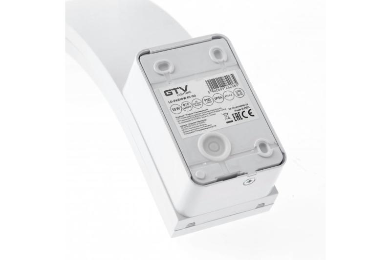 Dekoracyjny LED-armatura PARIS z czujnikiem ruchu 10W 900lm IP54 AC220-240V 50/60Hz 140° 9m 4000K biały. 1208963095