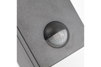 Dekoracyjna oprawa PARIS LED z czujnikiem ruchu 10W 900lm IP54 AC220-240V 50/60Hz 140° 9m 4000K czarny. 1208963096