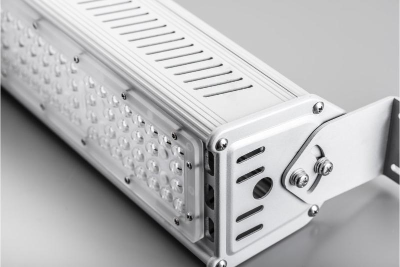 Lampa TEKSAS LED Highbay, 100W, 12000lm, AC100-240V, 50/60Hz, IP 65, kąt wiązki 60o, 4000K, szary 1208963207