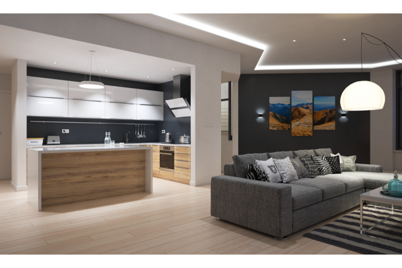 Dekoracyjna oprawa elewacyjna dwukierunkowa LED VALLA 8W 640lm AC220-240V 50/60Hz IP54 4000K 1208963228